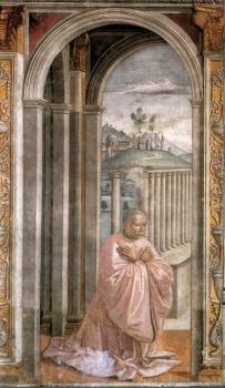 多梅尼科 基爾蘭達約 Portrait of the Donor Giovanni Tornabuoni 多梅尼科 基爾蘭達約 Portrait of the Donor Giovanni Tornabuoni